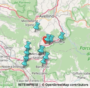 Mappa Via Francesco Bruno, 83025 Montoro AV, Italia (6.3275)