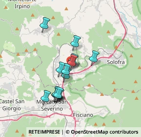 Mappa Via Francesco Bruno, 83025 Montoro AV, Italia (3.07643)