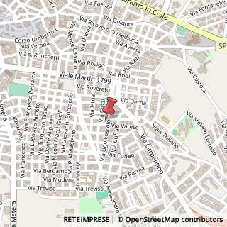 Mappa Via Ugo Foscolo, 34, 70022 Altamura, Bari (Puglia)