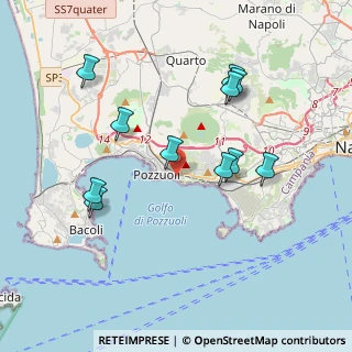 Mappa Via Sottopassaggio Savino Vitagliano, 80078 Pozzuoli NA, Italia (4.06455)