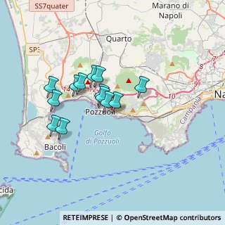 Mappa Via Sottopassaggio Savino Vitagliano, 80078 Pozzuoli NA, Italia (2.97692)