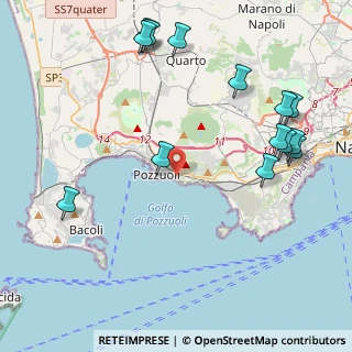 Mappa Via Sottopassaggio Savino Vitagliano, 80078 Pozzuoli NA, Italia (5.57429)