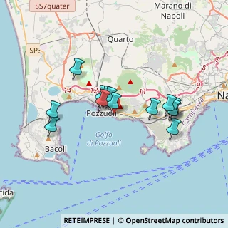 Mappa Via Savino Vitagliano, 80078 Pozzuoli NA, Italia (3.255)