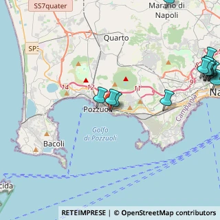 Mappa Via Savino Vitagliano, 80078 Pozzuoli NA, Italia (6.53071)