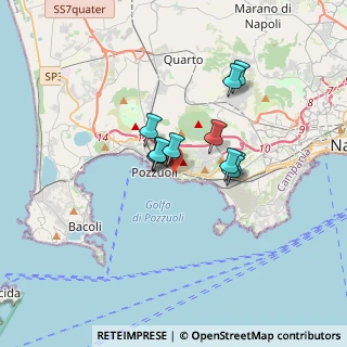 Mappa Via Savino Vitagliano, 80078 Pozzuoli NA, Italia (2.44182)