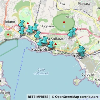 Mappa Via Sottopassaggio Savino Vitagliano, 80078 Pozzuoli NA, Italia (1.97588)