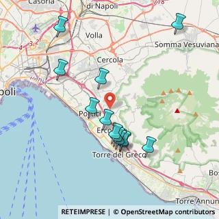 Mappa 80040 Ercolano NA, Italia (4.0625)