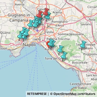 Mappa Via Amoretti, 80055 Portici NA, Italia (9.0395)