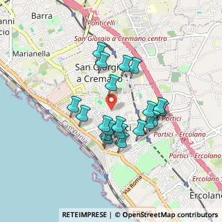 Mappa Via Amoretti, 80055 Portici NA, Italia (0.779)