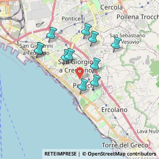 Mappa Via Amoretti, 80055 Portici NA, Italia (1.85091)