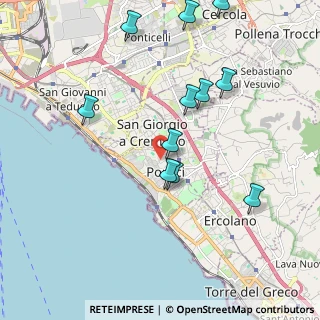 Mappa Via Amoretti, 80055 Portici NA, Italia (2.26)