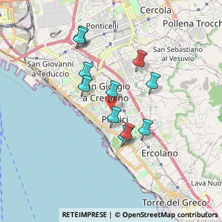 Mappa Via Amoretti, 80055 Portici NA, Italia (1.68273)