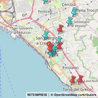 Mappa Via Amoretti, 80055 Portici NA, Italia (2.01538)