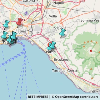 Mappa Via Amoretti, 80055 Portici NA, Italia (6.41357)