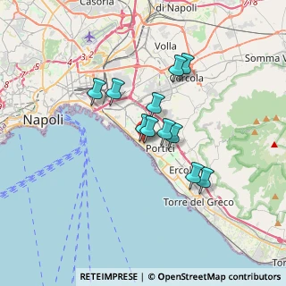 Mappa Strada Scalea, 80055 Portici NA, Italia (2.74273)