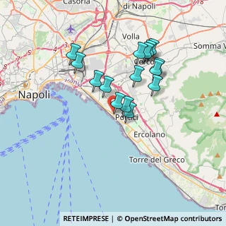 Mappa Strada Scalea, 80055 Portici NA, Italia (3.296)