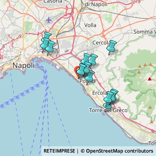Mappa Strada Scalea, 80055 Portici NA, Italia (3.195)
