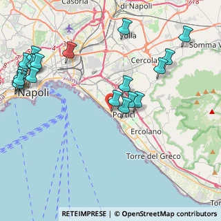 Mappa Strada Scalea, 80055 Portici NA, Italia (5.616)