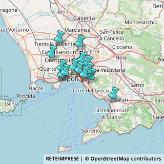 Mappa Strada Scalea, 80055 Portici NA, Italia (8.60333)