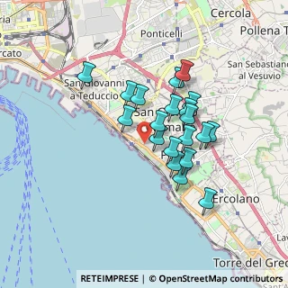 Mappa Strada Scalea, 80055 Portici NA, Italia (1.4865)