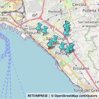 Mappa Strada Scalea, 80055 Portici NA, Italia (1.56833)