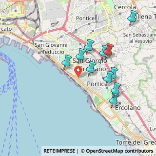 Mappa Strada Scalea, 80055 Portici NA, Italia (1.88182)