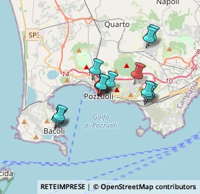 Mappa Via Tranvai, 80078 Pozzuoli NA, Italia (3.01643)