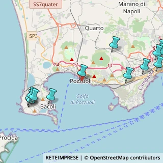 Mappa Via Tranvai, 80078 Pozzuoli NA, Italia (6.40857)