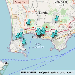 Mappa Via Tranvai, 80078 Pozzuoli NA, Italia (2.45143)
