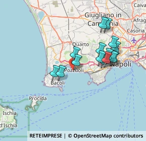 Mappa Via San Paolo, 80078 Pozzuoli NA, Italia (6.88533)