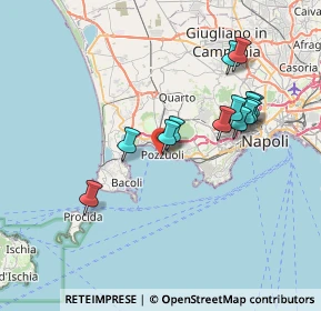 Mappa Via San Paolo, 80078 Pozzuoli NA, Italia (7.32385)