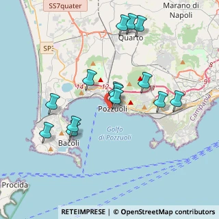 Mappa Via dei Marinai, 80078 Pozzuoli NA, Italia (3.94714)