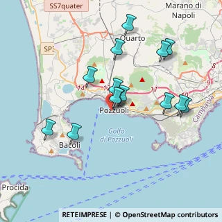 Mappa Via San Paolo, 80078 Pozzuoli NA, Italia (3.82643)