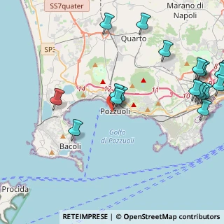 Mappa Via dei Marinai, 80078 Pozzuoli NA, Italia (6.154)