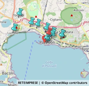 Mappa Via San Paolo, 80078 Pozzuoli NA, Italia (1.4025)