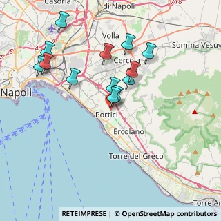 Mappa Portici Bellavista, 80055 Portici NA, Italia (3.93692)