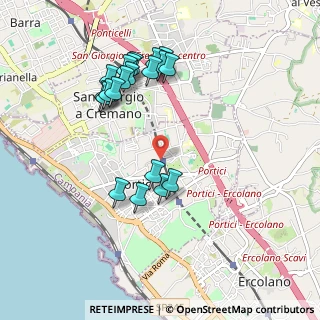 Mappa Portici Bellavista, 80055 Portici NA, Italia (1.026)