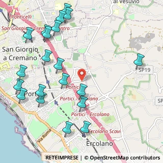 Mappa Via Canarde a S. Pietro, 80055 Portici NA, Italia (1.4395)