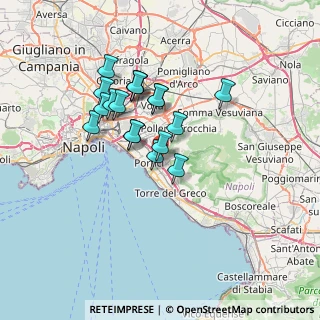 Mappa Via Canarde a S. Pietro, 80055 Portici NA, Italia (6.015)