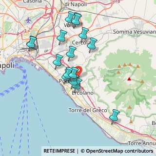 Mappa Via Canarde a S. Pietro, 80055 Portici NA, Italia (3.92125)