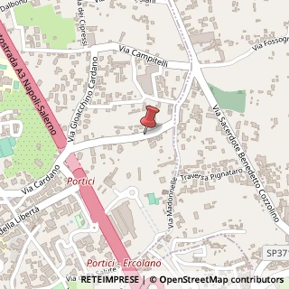 Mappa Via Canarde a San Pietro, 14, 80055 Portici, Napoli (Campania)