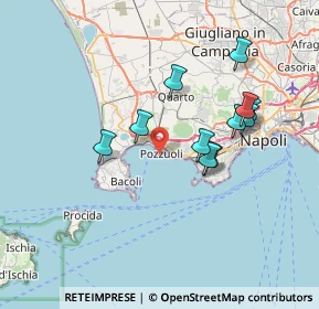 Mappa Via Portanova, 80078 Pozzuoli NA, Italia (6.88636)