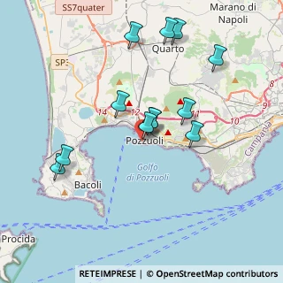 Mappa Via Portanova, 80078 Pozzuoli NA, Italia (3.8975)