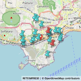 Mappa Via Mario Menichini, 80125 Napoli NA, Italia (1.569)