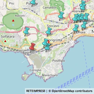 Mappa Via Mario Menichini, 80125 Napoli NA, Italia (3.01467)