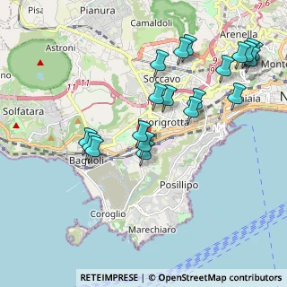 Mappa Via Mario Menichini, 80125 Napoli NA, Italia (2.3405)