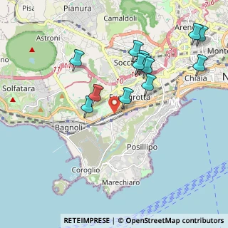 Mappa Via Mario Menichini, 80125 Napoli NA, Italia (2.15846)