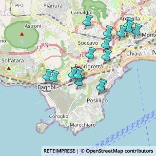 Mappa Via Mario Menichini, 80125 Napoli NA, Italia (2.1225)