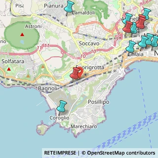 Mappa Via Mario Menichini, 80125 Napoli NA, Italia (3.68692)