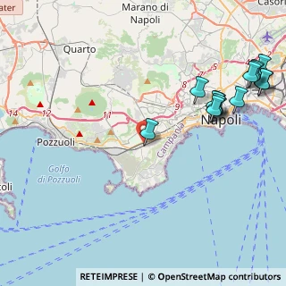 Mappa Via Mario Menichini, 80125 Napoli NA, Italia (5.79214)